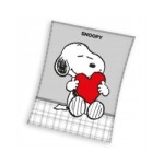 KOCYK SNOOPY 150x200 MILUSI 240GSM CORAL FISTASZKI