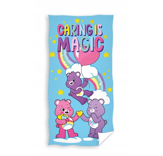 RĘCZNIK KĄPIELOWY 70X140 100% BAWEŁNA CARE BEARS GUMISIE MISIE