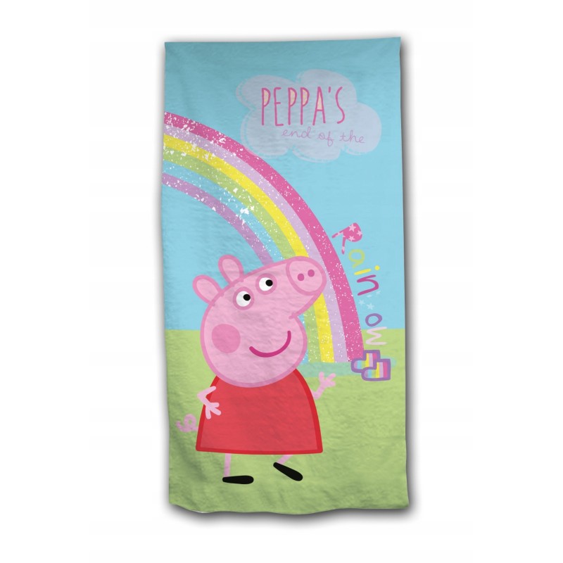 RĘCZNIK KĄPIELOWY PLAŻOWY 70X140 ŚWINKA PEPPA PIG