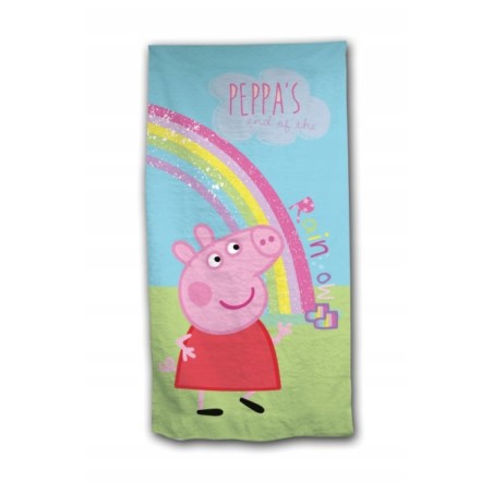 RĘCZNIK KĄPIELOWY PLAŻOWY 70X140 ŚWINKA PEPPA PIG