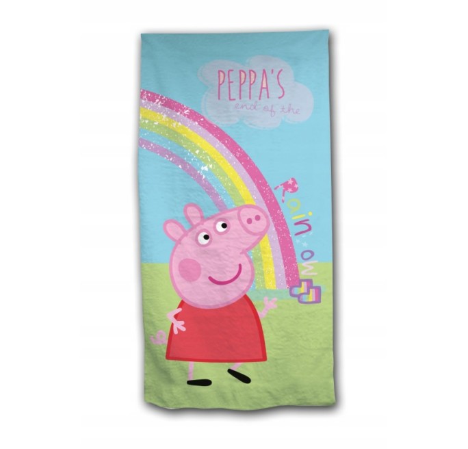 RĘCZNIK KĄPIELOWY PLAŻOWY 70X140 ŚWINKA PEPPA PIG