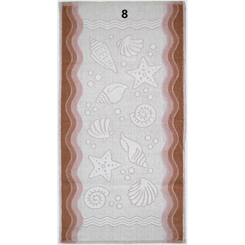 RĘCZNIK KĄPIELOWY FLORA OCEAN 100% BAWEŁNA 70x140