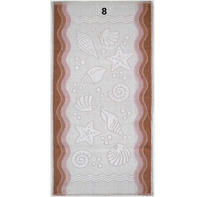 RĘCZNIK KĄPIELOWY FLORA OCEAN 100% BAWEŁNA 70x140